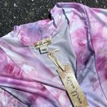 Elegant Purple and Pink Maxi Dress Small NWT Photo 2