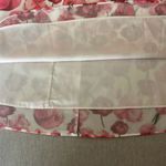 Samantha Sipos Medium Pink Strawberry Floral Front Tie Ruffles Midi Dress Kawaii Pink Photo 9