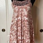 Billabong  PINK TIE DYE KNIT DETAIL BEACH MINI DRESS Photo 0