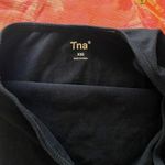 Aritzia tna black one shoulder fitted tank bodysuit Photo 7