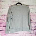 Calvin Klein GRAY TIE DYE WATERCOLOR FRONT LOGO SIDE SPLIT HEM LOUNGE SWEATSHIRT Photo 1