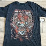 Affliction  live fast iron eagle short sleeve tee Photo 1
