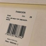 Thakoon High Top Pull On Lace Sneakers Size 9 White Photo 9