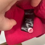 Stella Carakasi Womens Tunic XXL Pink‎ Poplin Button Collar Natural Lux Career Pink Photo 2