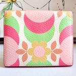 Miu Miu Limited Edition Floral Compact Leather Wallet Photo 1