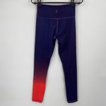 Zyia  Active Purple Ombre Light N Tight Logo Leggings Size 2 Photo 4