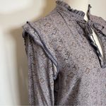 My Jewellery Western Boho Purple Brown Ruffle Detail Dress Women’s Size Small Photo 7