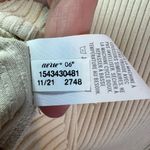 Aerie  Ribbed Raw Edge Cropped Tank Top Cream Sleeveless Shirt NEW  Women's Large Photo 10