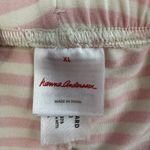 HANNA ANDERSSON Women's XL Pajama Set Short Sleeve Shorts in HannaSoft Striped Pink Photo 11