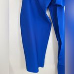 Elliatt  Rhiannon Midi One Shoulder Bow Dress in Cobalt Blue size Small $230 Photo 6