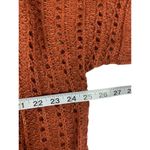 Roz & Ali  Women's Pumpkin Knitted Cardigan Photo 4