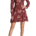 ASTR ATSR The Label Kirsten Floral Mini Dress A-Line Fit & Flare Size Small Photo 0