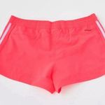 Adidas  Women's 3-Stripes Pacer Woven Shorts Training Size XL Pink/White Photo 2