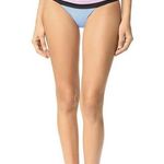 PilyQ  Swimwear Women's Bikini Bottom Blue Medium Cheeky Pink Black Thick Band Photo 0