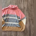 H by Halston  Multicolor Turtleneck Sweater Photo 5