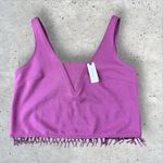 Anthropologie ‎ Crystal-Fringe Tank Top Blouse Beaded NWT Sz M Photo 3