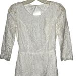 Impressions  White Lace Dress nwt Photo 1