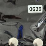 Free People  Women’s Size XS Black Silver Snap Up Bustier Tube Top Photo 9