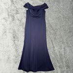 La Femme Dress Womens 12 Blue Evening Gown Formal Prom Special Occasion Party Photo 1