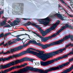 NFL NWT Denver Broncos Zebra Print Leggings Sz XS Photo 3