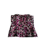 White House | Black Market WHBM Floral Belted Corset Top Size 6 Photo 2