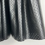 Free People Cross My heart Vegan Leather  XS Diamond Perforated Detail Photo 2