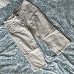 SO  denim white cotton denim capris, size 9 Photo 0