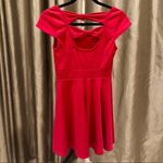 Red Bow Christmas Holiday Party Dress ♥️ Size Small EUC Photo 1