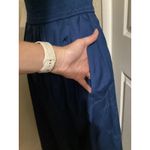 Madewell Dress Womens XS Smocked Maxi Sleeveless Pockets NV423 Summer Casual Photo 4