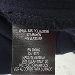 Tahari  sleeveless navy double button blazer dress 6 knee length office workwear Photo 7