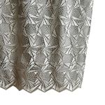 David Meister  Lace Overlay Sheath Cocktail Dress‎ in Metallic Silver Geo, Size 6 Photo 7