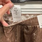 Serra  Velvet Brown tan crushed Wide Leg Pants Size medium! Photo 7