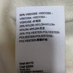 Anthropologie Cream Sleeveless Deep V Neck Pocket Knit Tank Blouse Top Size XS Photo 3