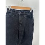 Hollister  Jeans Women 0 REGULAR Black Ultra High Rise Dad Cotton Blend Denim Photo 3