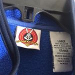 Looney tunes dark blue tweety bird fleece pullover quarter zip jacket Large Photo 6