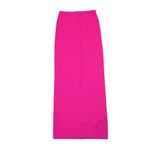 J.Crew Featherweight Cashmere Column Maxi in Neon Bougainvillea Flash Skirt XXS Photo 3