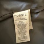 Fossil Vtg Woman’s Dual Pocket Green Tweed Wool Blazer Jacket, Sz 0 Photo 7