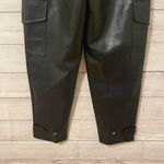 Wilfred  Free Modern Cargo Leather Black Pant Photo 2