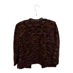 kim rogers  Petite Women's Red Black Blazer Sz PL Faux Leather trim Lined Photo 3