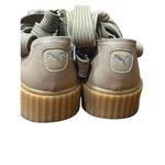 Puma FENTY Rihanna Bow Creeper Sandal Natural Oatmeal Size 8 RARE Lace Photo 7