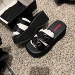 Demonia  Black Sandals Photo 3