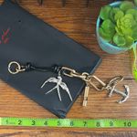 ZARA NWT Kate Moss x Multi-Position Charm Keyring LIMITED EDITION Keychain Photo 13