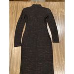 Reiss  1971 Dora HIGH-NECK JERSEY DRESS long sleeve classy knee length bodycon 4 Photo 8