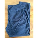 Eddie Bauer  Cropped Pants Pull On‎ Casual Comfy Blue Size 14 Photo 4