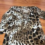 Tommy Bahama Resort Wear Leopard Print Lace-Up Dress/Cover-Up. Medium Photo 0