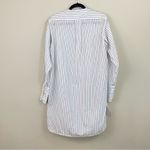 Nili Lotan Loria Tunic Striped Shirt Dress Linen Photo 9