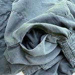 Free People  Chester Washed-Black Peplum A-Line Mini Dress XS Photo 12