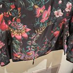 Paco Rabanne floral jacket EUC Black Photo 4