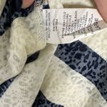 Free People We the Free Stripe Burnout Long Sleeve Lightweight Shirt Size Large Photo 4