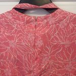 Vintage 50 60s ELEANORE HADLEY pink/white Floral Puff Sleeve Hippie Dress LG Pink Photo 6